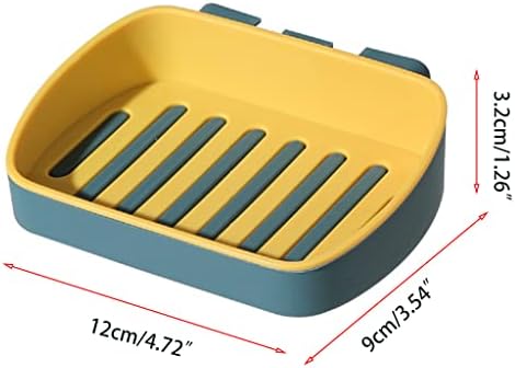 Hokojix Double Drain Suction Cup Soap Dish