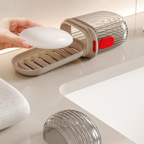 YAMSLAM Travel Soap Box with Leak Proof Bag
