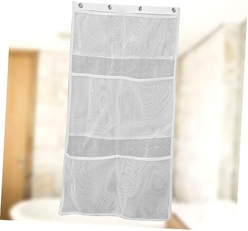OFFSCH Hanging Mesh Shower Organizer Bag for Shampoo Conditioner and Toys
