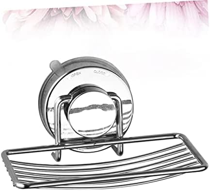 Yardenfun Punch-Free Soap Dish with Suction Cup Holder