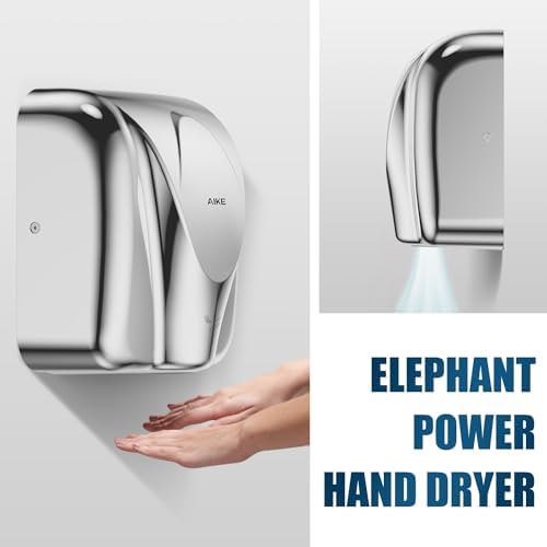 AIKE Elephant Power Hand Dryer High Speed Auto Warm