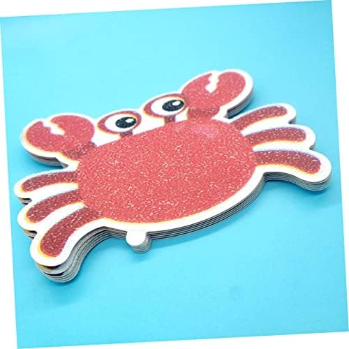 BUGUUYO Crab Design Non-Slip Bath Stickers 5 Pack 1