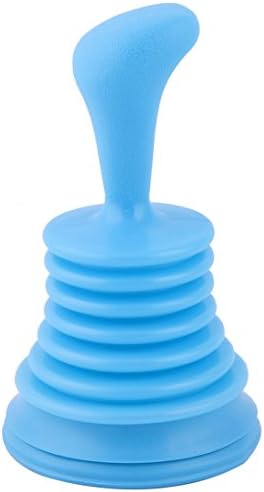Plastic Toilet Drain Plunger Catcher Blue 108x18cm