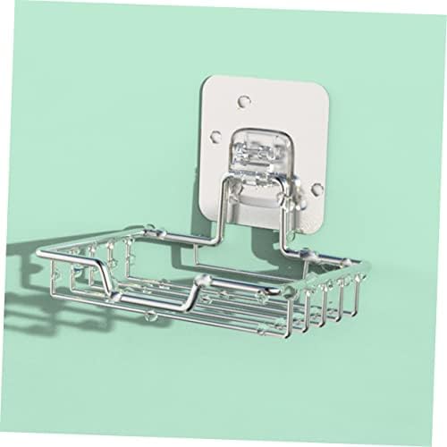 Stainless Steel Wall-Mount Soap Dish with Self Draining Design