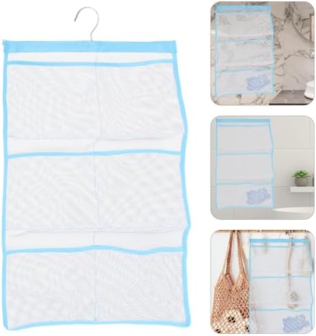 SOLUSTRE 6 Mesh Shower Quick Dry Organizer with Single Hook