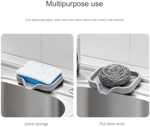 Self Draining Soap Bar Holder S Grey