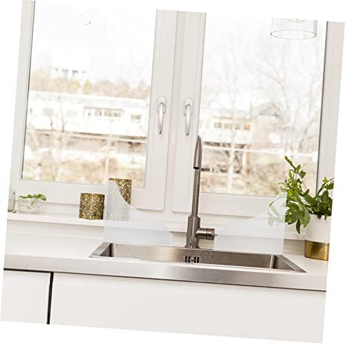 JECOMPRIS Bathtub Corner Set of 2 Acrylic Splash Guards 1