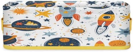 Solar System Toilet Paper Basket with Handles