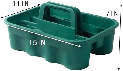 Matthew Large Plastic Tote Cleaning Caddy with Handle