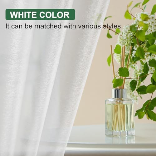 UFRIDAY Frosted Privacy Shower Curtain Liner 40x36 Inch