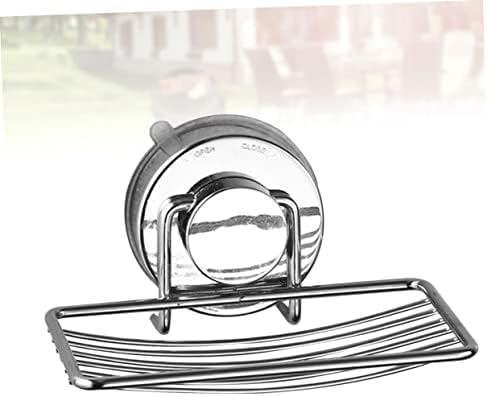 Yardenfun Punch-Free Soap Dish with Suction Cup Holder