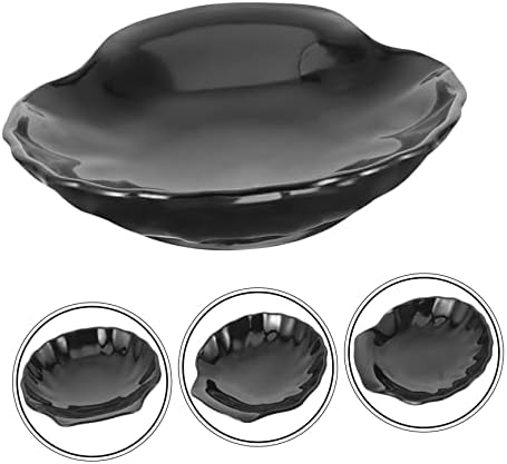 BUGUUYO Acrylic Sea Shell Soap Dish for Bathroom Sink