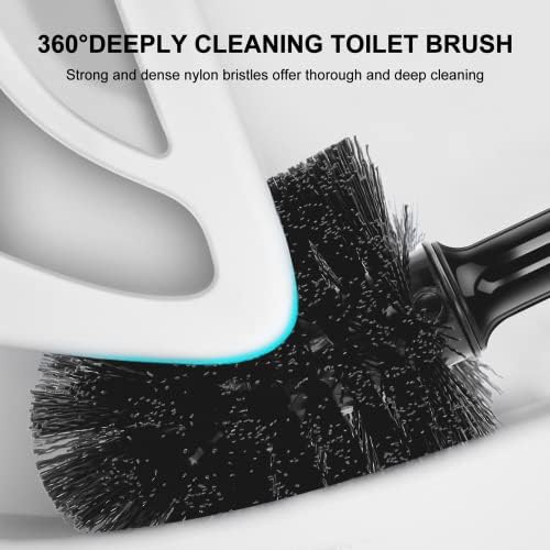 SetSail Toilet Brush and Plunger Set - Black