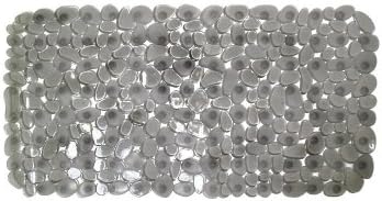 InterDesign iDesign Pebblz Suction Bath Mat Gray 26x135 1