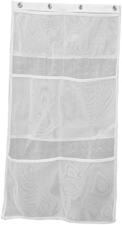 OFFSCH Hanging Mesh Shower Organizer Bag for Shampoo Conditioner and Toys