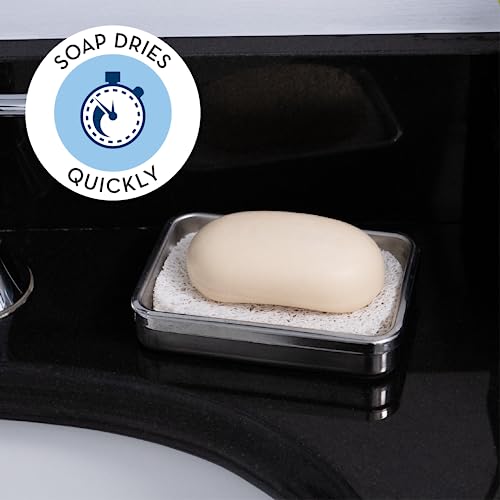 ST INC Bar Soap Holder 4 Pack White 1