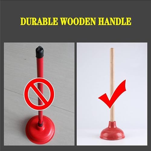 CINGHI LUSSO Heavy Duty Toilet Plunger