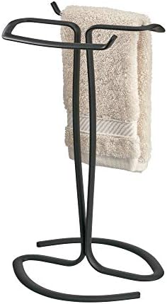 InterDesign iDesign 55637 Matte Black Towel Rack