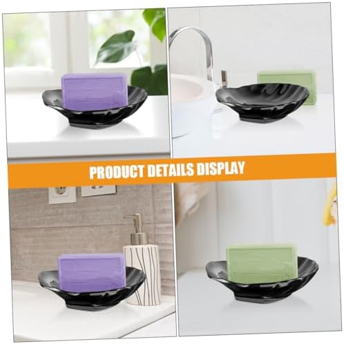 Cute Shell Soap Dish 2pcs Non-Slip Bathroom Holder