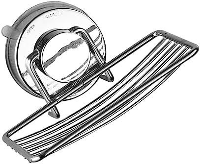 Yardenfun Punch-Free Soap Dish with Suction Cup Holder
