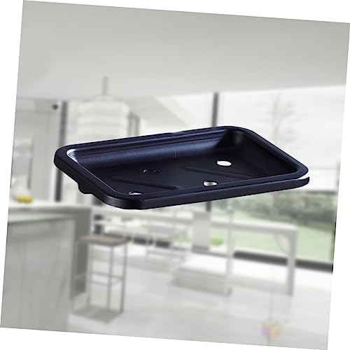 UTHCLO Vintage Black Aluminum Soap Dish Holder