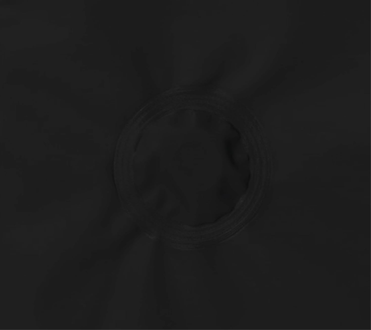 Home Expressions PEVA Magnetic Shower Curtain Liner 70x72 Black 1