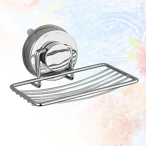 Hoement Stainless Steel Soap Container Rack for Kitchen and Bathroom