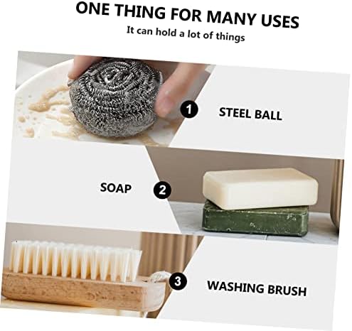 Alipis Stainless Steel Soap Dish Holder