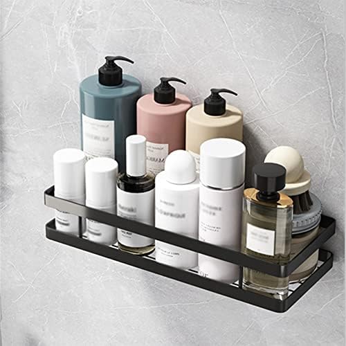 BAHELS Shower Caddy Bathroom Shelf Modern Black Design Durable and Easy to Clean