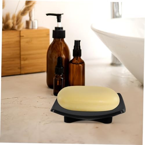 PRETYZOOM Bar Soap Holder with Draining Tray for Bathroom and Kitchen