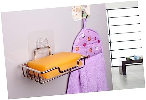 LIFKOME Self-Adhesive Soap Dish Holder for Wall and Kitchen