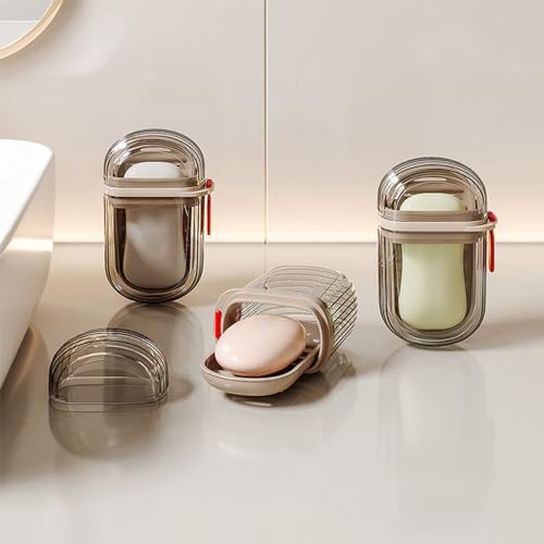 YAMSLAM Travel Soap Box with Leak Proof Bag