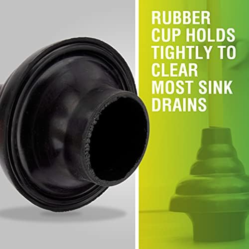 LDR 512 3410A Toilet Flange Plunger with Double Thrust