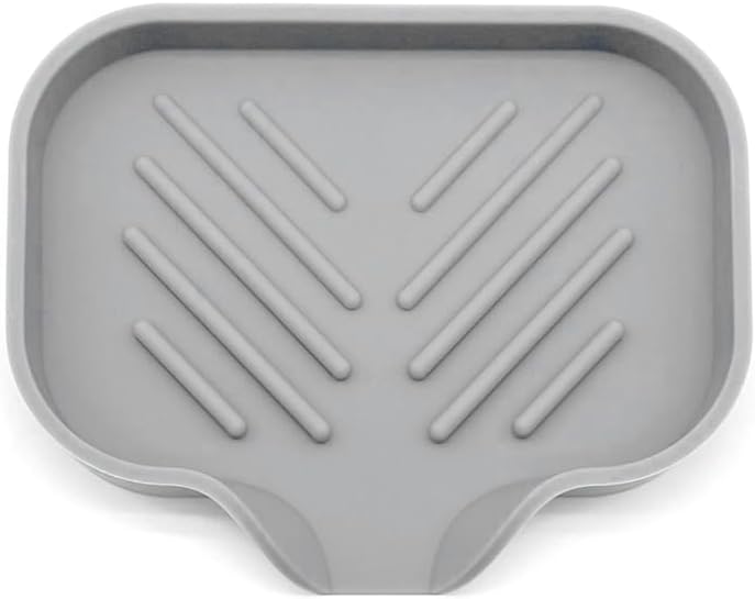 Self Draining Soap Bar Holder S Grey
