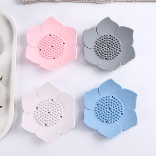 FRCOLOR 2pcs Modern Soap Storage Trays with Drainage