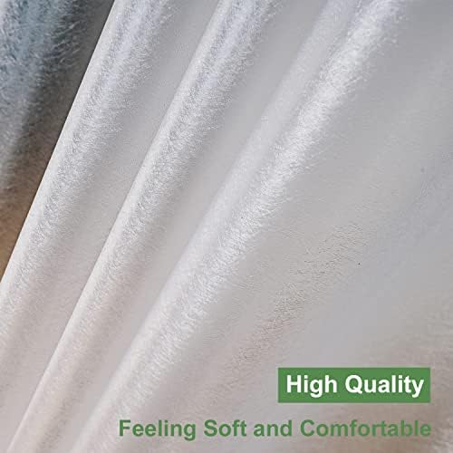 UFRIDAY Extra Long 84 Inch Shower Curtain Liner 72x84 Heavy Duty Frosted EVA
