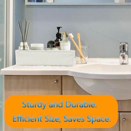 2 Pcs Toilet Paper Basket for Back of Toilet