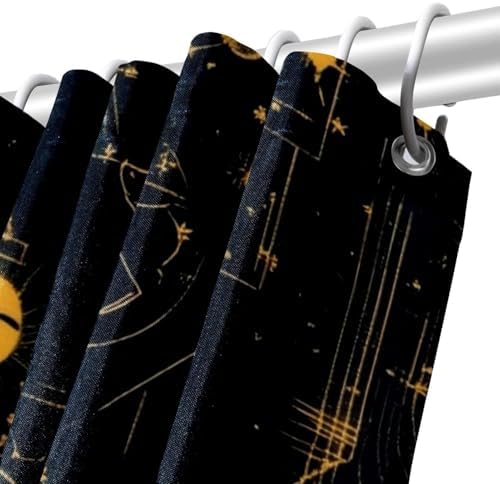 VAPOKF Bill Cipher Shower Curtain with 12 Hooks 1