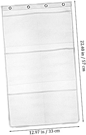 Holibanna 2pcs Mesh Shower Organizer Hanging Hooks 1