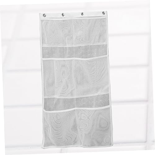 6 Pocket Mesh Shower Organizer Bag for Bathroom