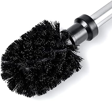 Modern Deluxe Freestanding Toilet Brush and Plunger Combo