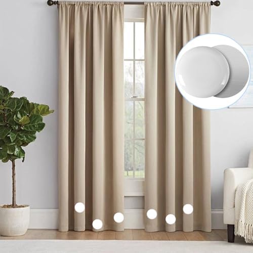 12 Pack Magnetic Curtain Weights for Shower Curtains