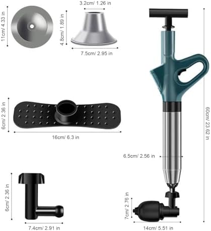 Dpofirs Toilet Plunger Kit Green