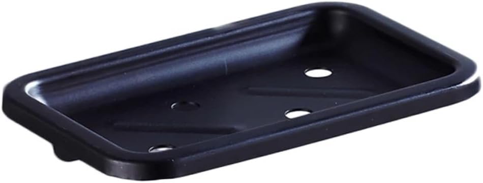 UTHCLO Vintage Black Aluminum Soap Dish Holder