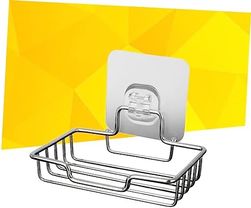 LIFKOME Self-Adhesive Soap Dish Holder for Wall and Kitchen