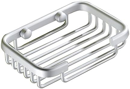 Luxshiny Aluminum Soap Holder for Bathroom