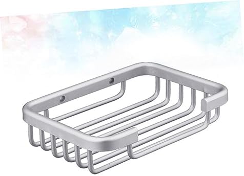 Luxshiny Aluminum Soap Holder for Bathroom