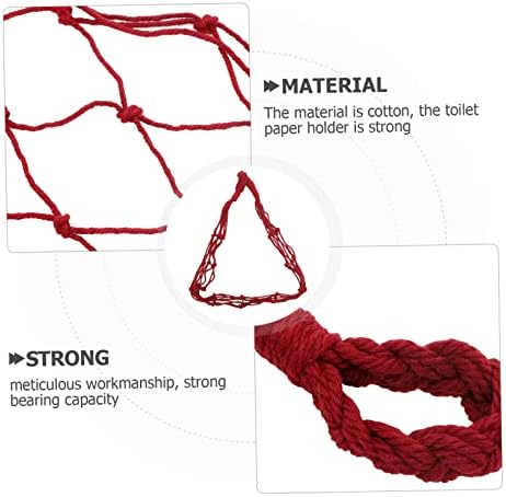 Artibetter Cotton Rope Roll Paper Bag Holder 1
