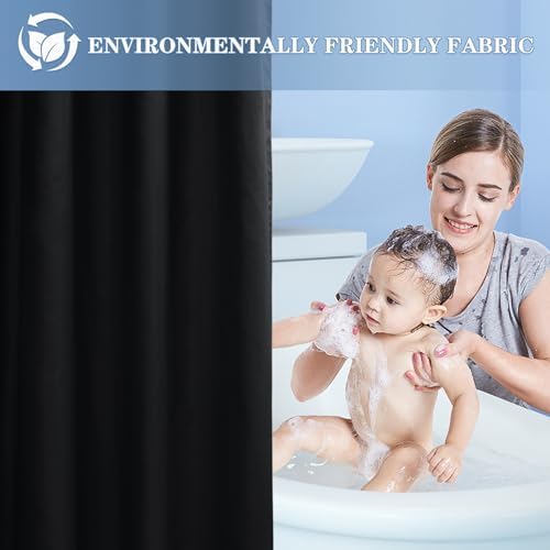 Nasitos 2 Pack Shower Curtain Liners - W72 x H72