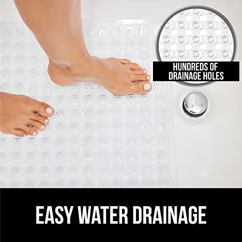 GORILLA GRIP Toilet Lid Cover and Shower Mat 2 Pack